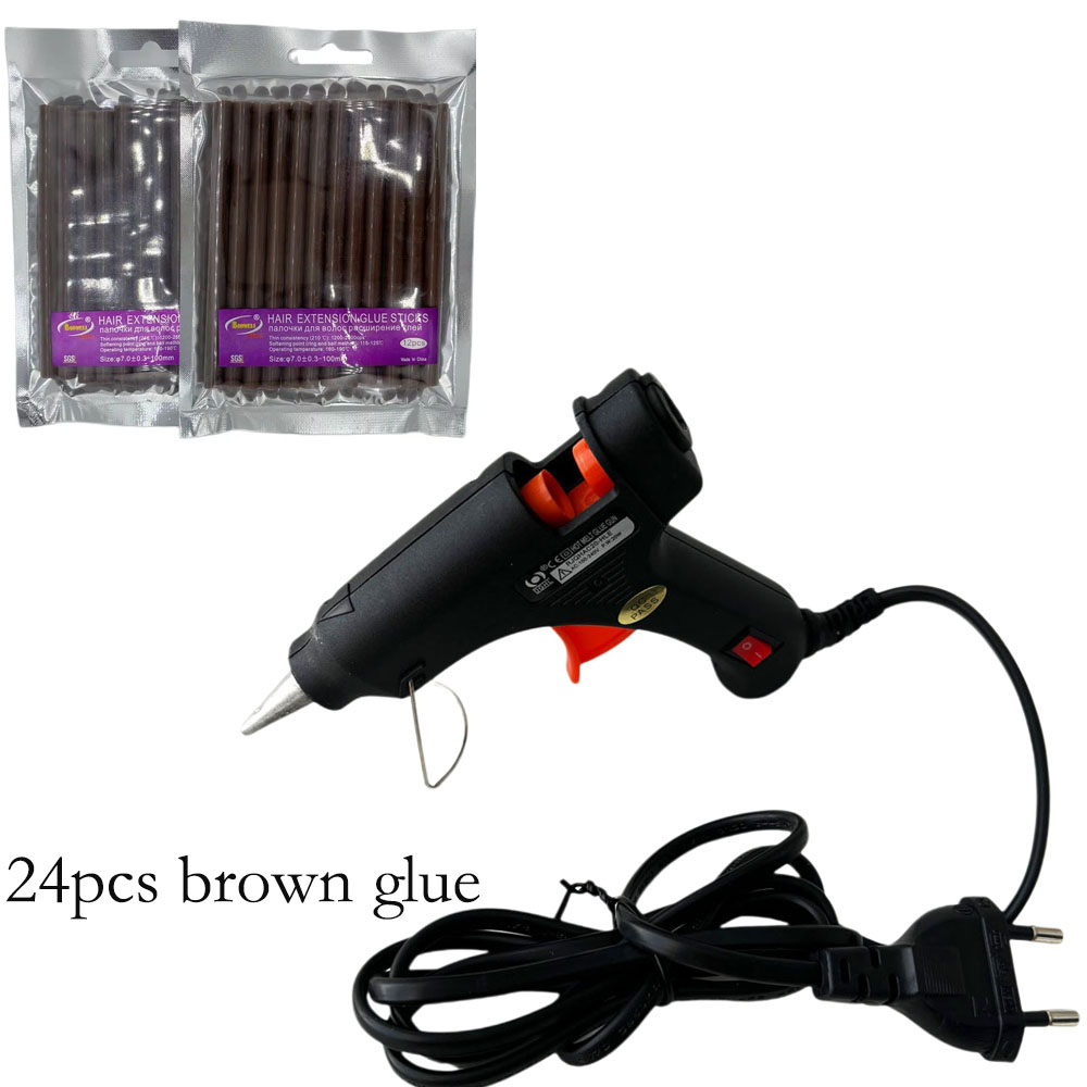 Glue Gun Hair - Pistol Lem Panas DIY Alat Perbaikan