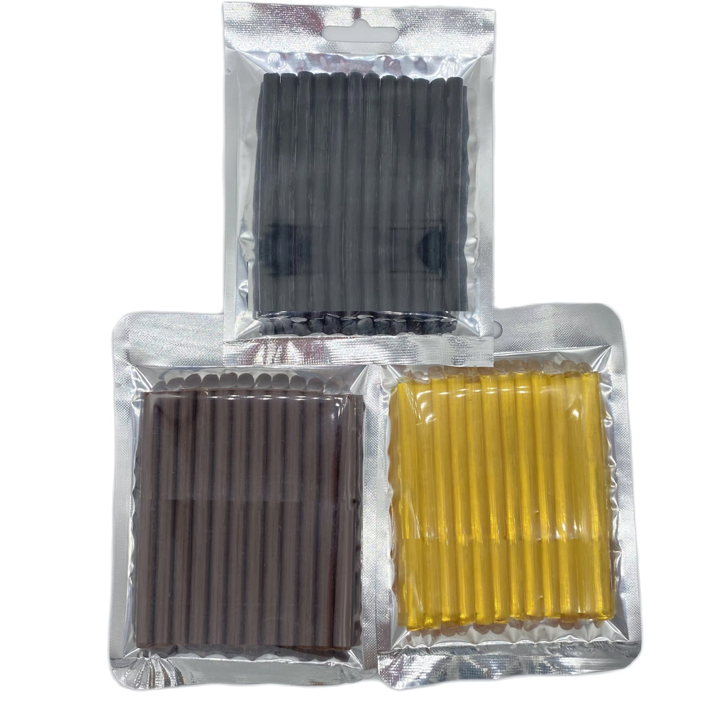 Glue Gun Hair - 24 Pcs Tongkat Ekstensi Rambut Profesional,
