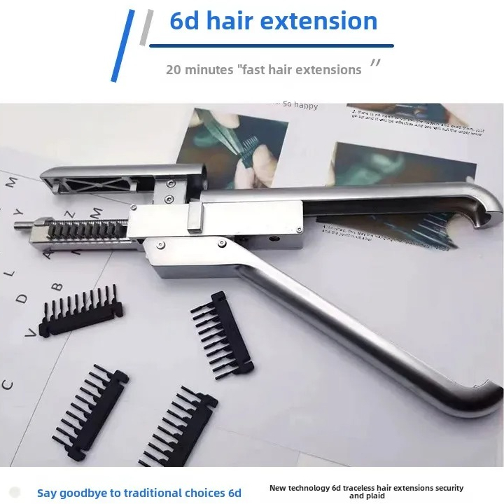 Glue Gun Hair - HH 6D Alat Lem Rambut Generasi