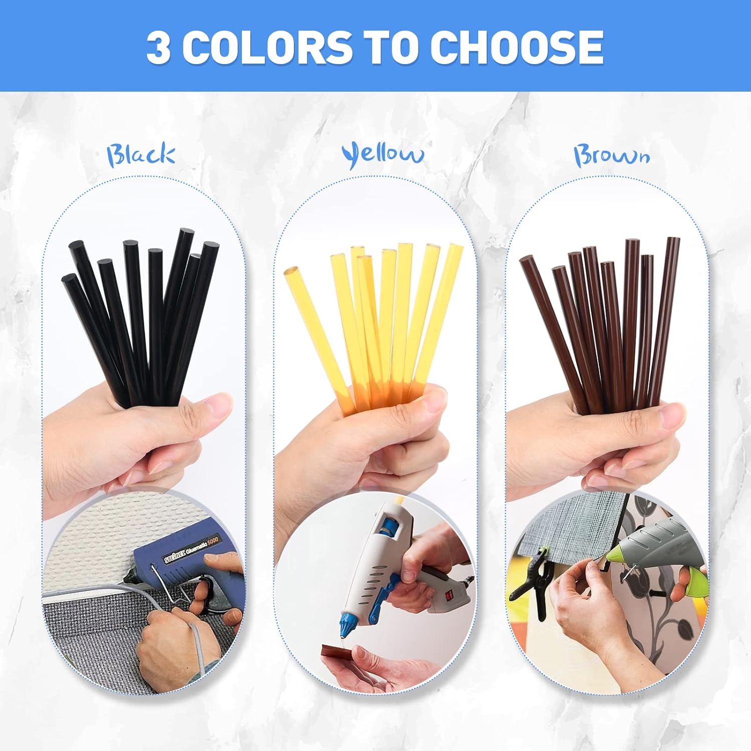 24 Pcs Tongkat Ekstensi Rambut - Glue Gun Hair ulasan dan harga