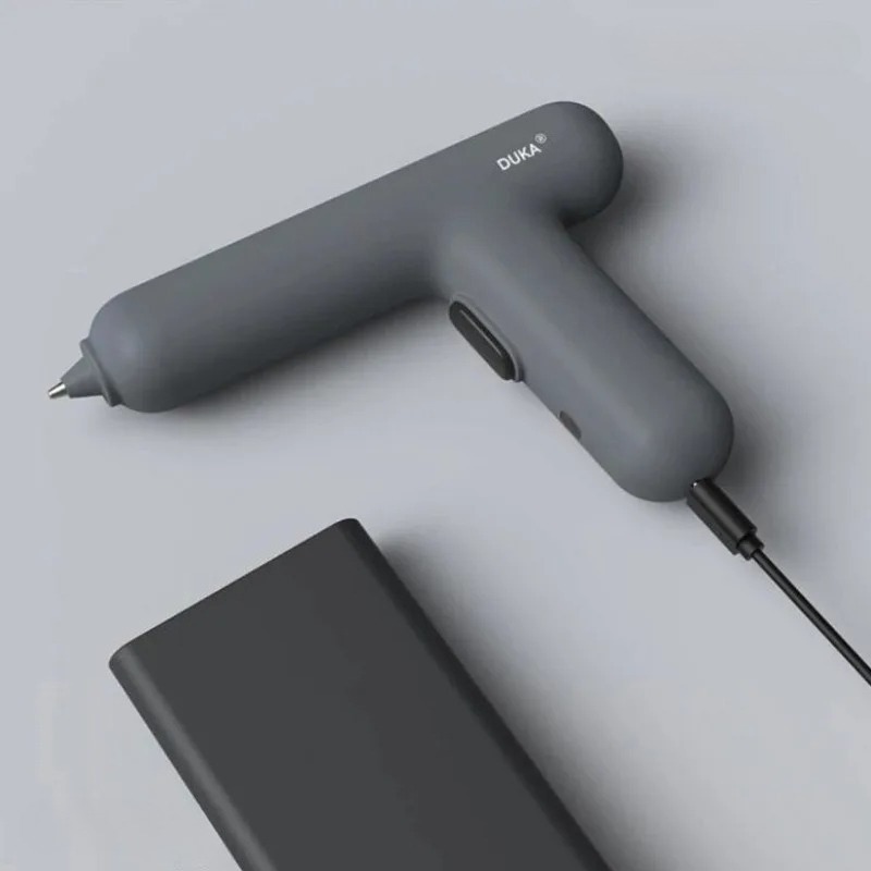 Pistol Lem Panas Listrik DUKA  - Glue Gun Hair ulasan dan harga