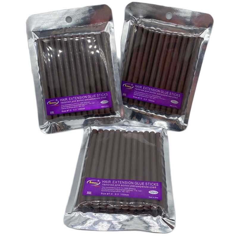 24 PCS 7.0mm X 10cm Lem Panas  - Glue Gun Hair ulasan dan harga